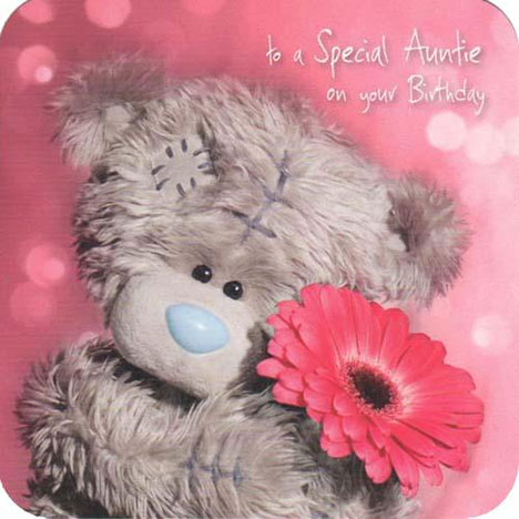 Auntie Birthday Me to You Bear Card £1.17